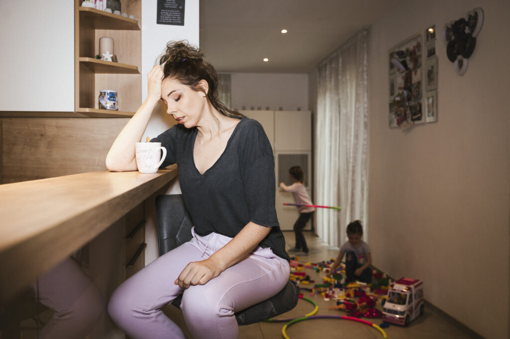 marie bliat spricht über den Alltag im weiblichen Zyklus, im Bild Model Anja (©Sabine Kneidinger)